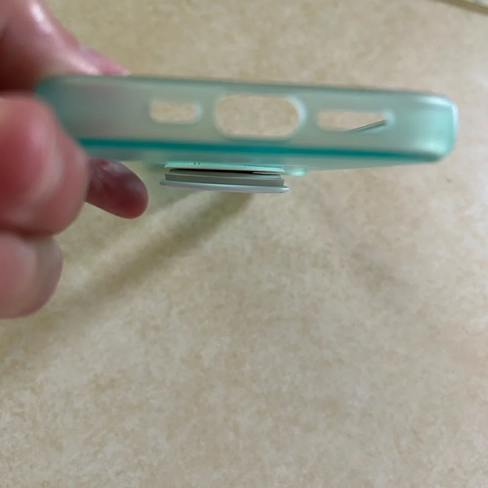 I Phone case for I Phone 7 and finger holder
